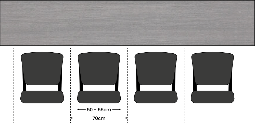 Chair Spacing Guide