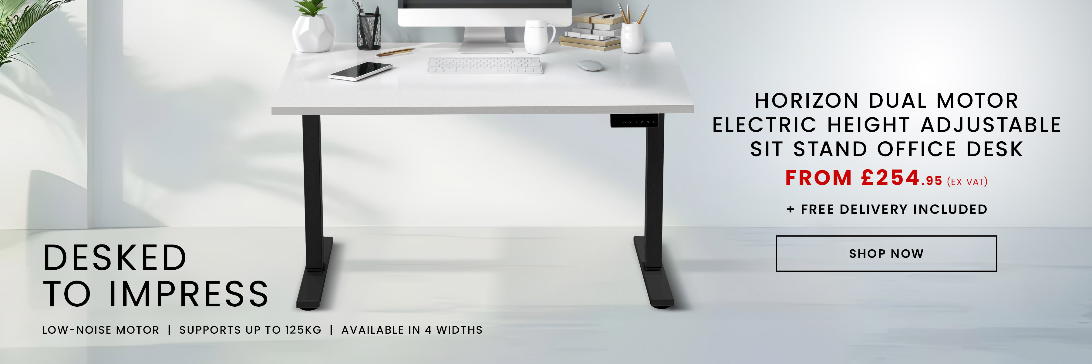 Horizon Height Adjustable Desk