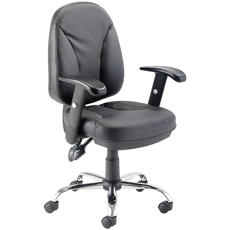 Puma Faux Leather Operator Chair