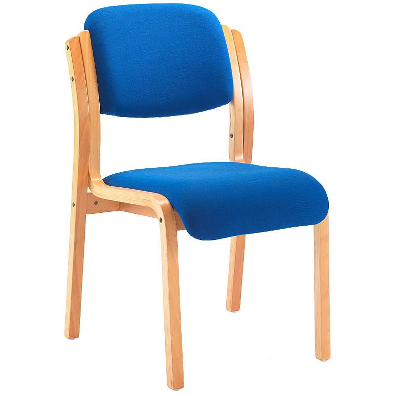 Renoir Wooden Framed Stacking Visitor Chairs