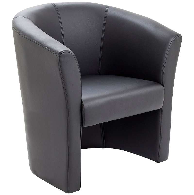 Pacific Faux Leather Tub Chair