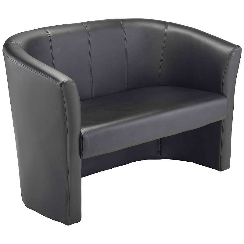 Pacific Faux Leather Tub Sofa