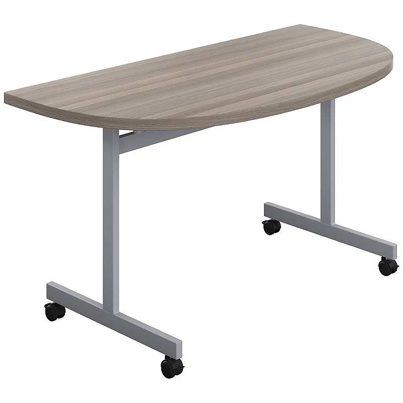 Delta D-End Tilting Meeting Tables