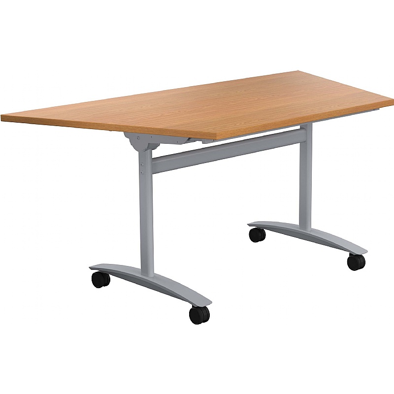 Gamma Trapezoidal Tilting Meeting Tables