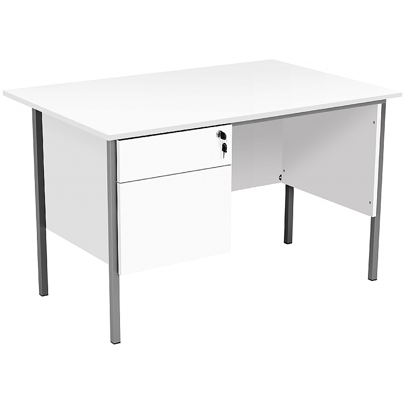 Eco 18 Rectangular Office Desks with Drawers