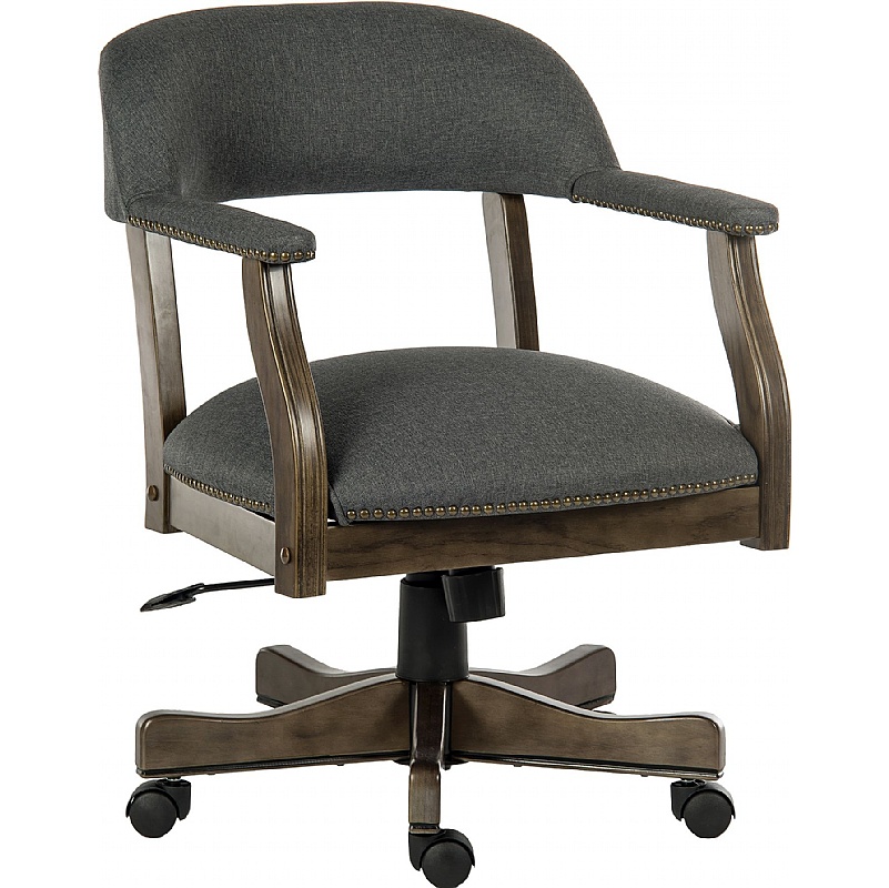 Captain Antique Replica Fabric Office Chair - Office Chairs
