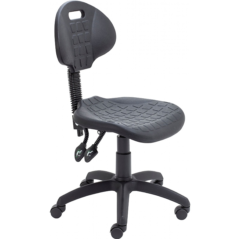 Factory II PU Wipe Clean Work Chair