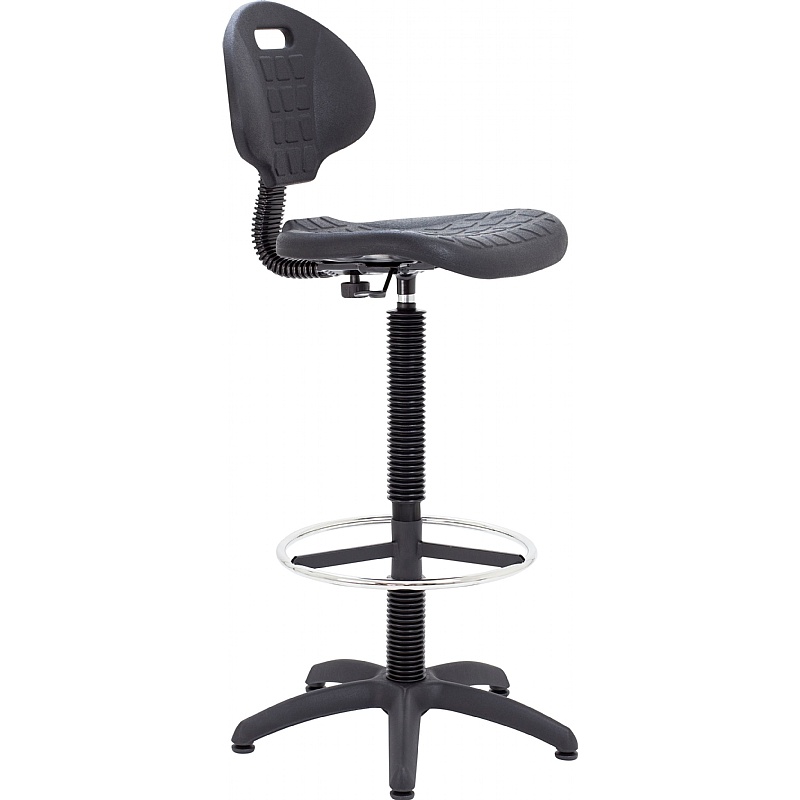 Factory High PU Wipe Clean Draughtsman Chair