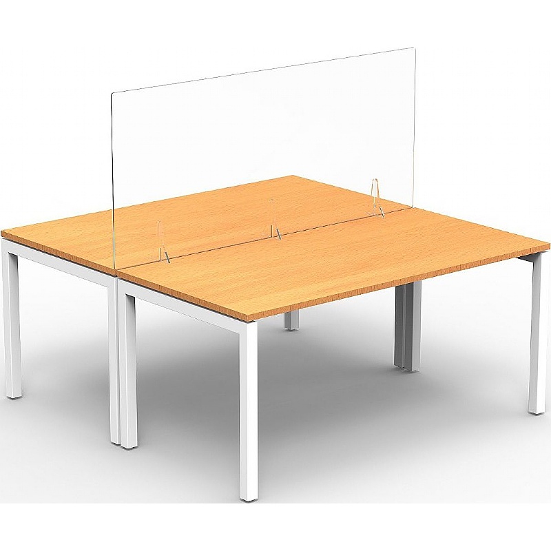Desk Top Freestanding Acrylic Protective Screens from our Office