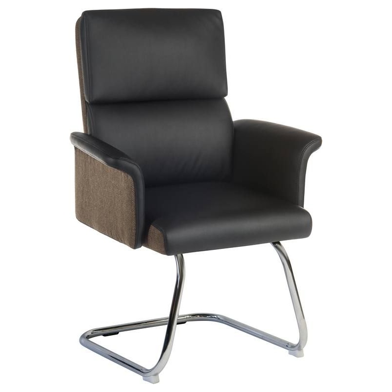 Elegance Faux Leather Visitor Chairs