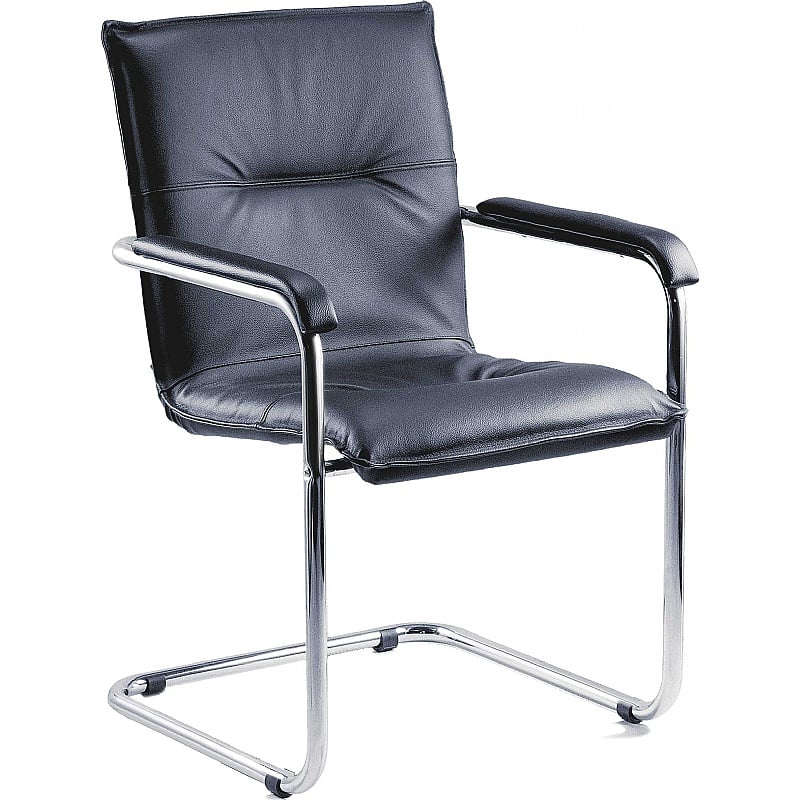 Envoy Leather Faced Visitor Chair