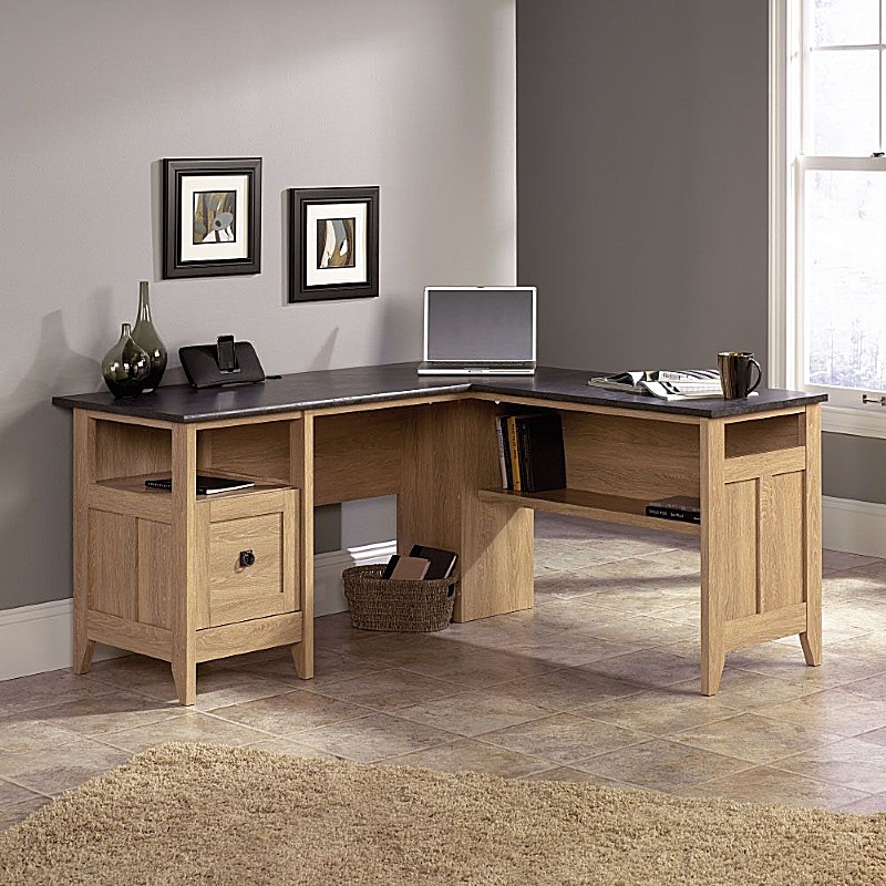 Home Study L-Shaped Home Office Desk