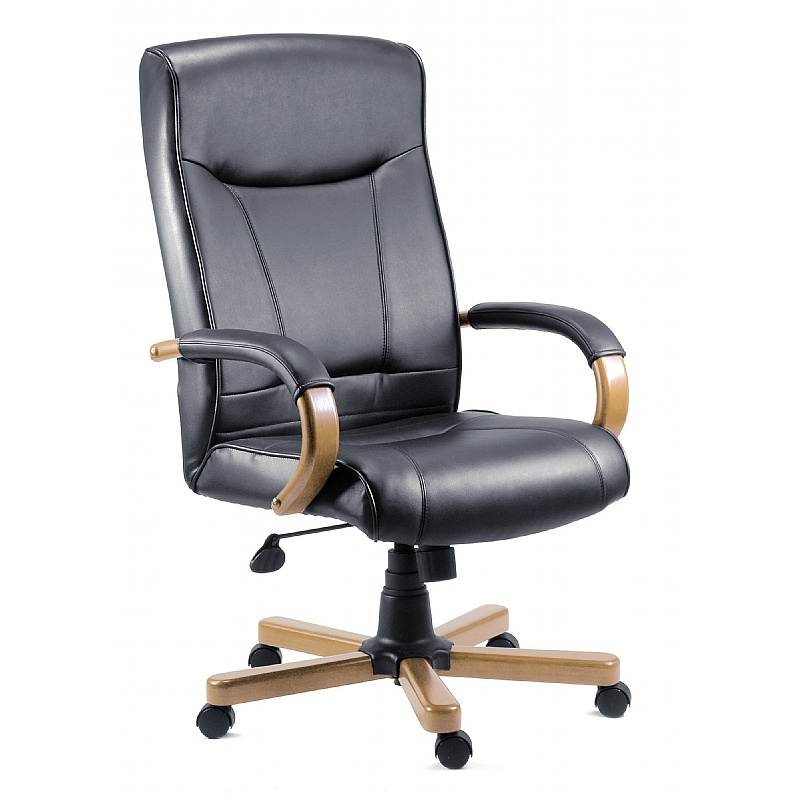 Kingston Leather Faced Executive Office Chairs