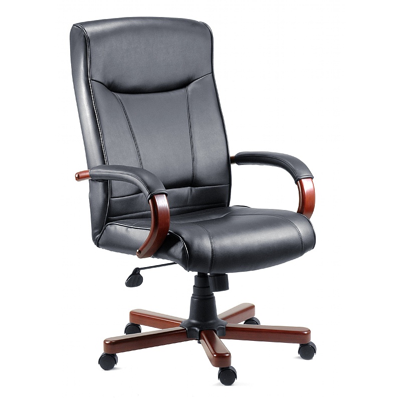 Kingston Leather Faced Executive Office Chairs from our Leather Office