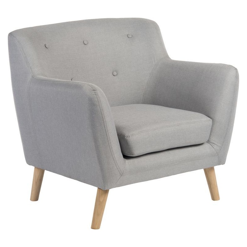 Skandi Office Armchair Grey