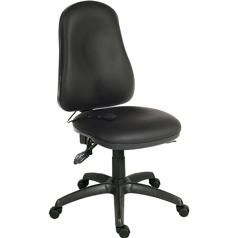 Ergo Comfort Air 24 Hour Faux Leather Operator Cha