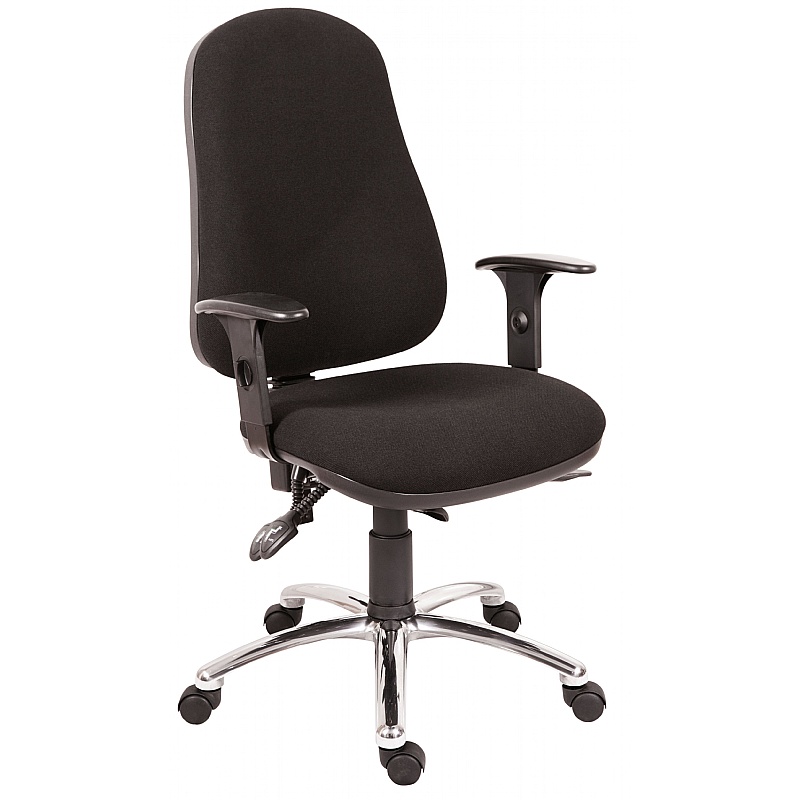 Ergo Comfort Steel 24 Hour Fabric Operator Chairs from our Operator