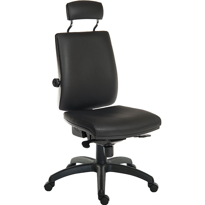 Ergo Plus HR 24 Hour Faux Leather Operator Chairs - Office Chairs