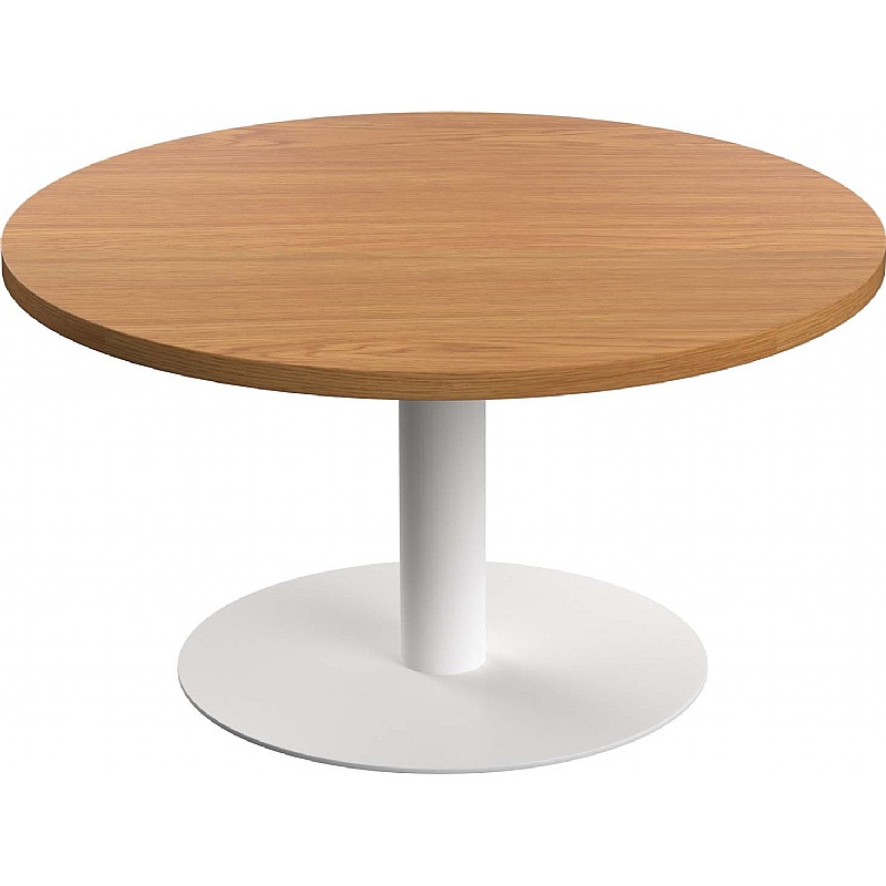 Moderno 800mm Diameter Circular Coffee Tables - Reception Area