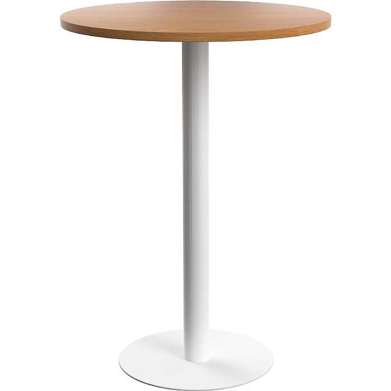 Moderno High 800mm Diameter Circular Meeting Tables - Meeting Room