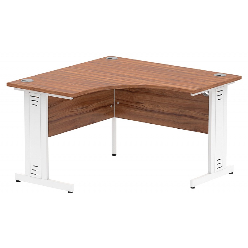 Corner sales desk system