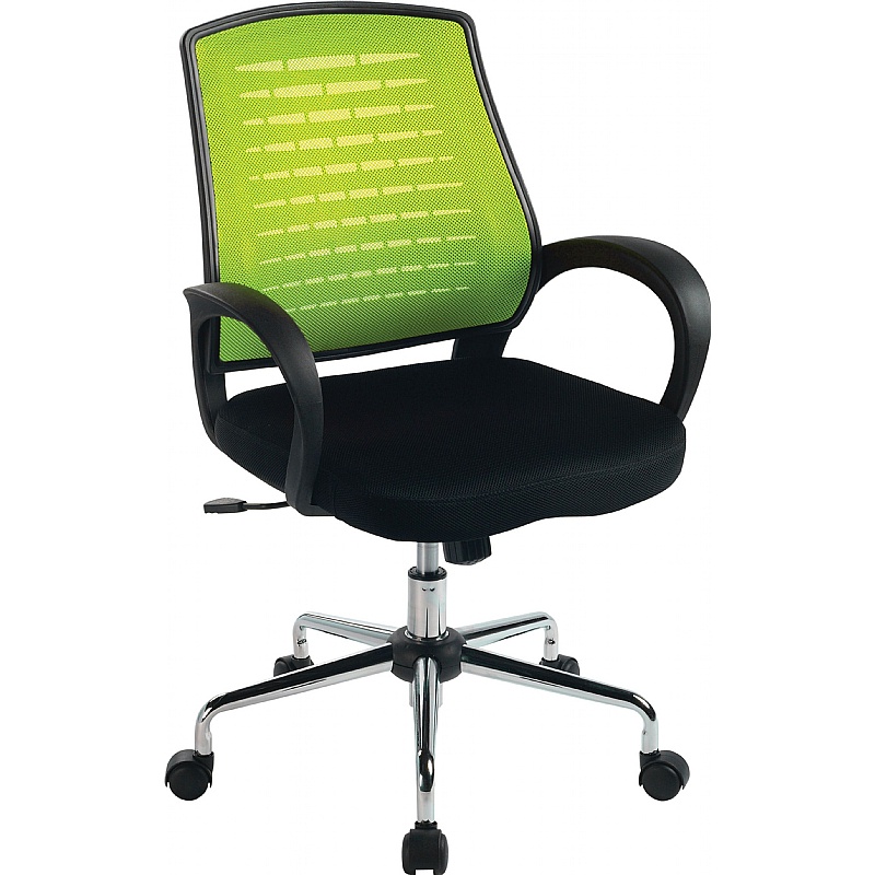 Carousel Medium Mesh Back Operator Chairs - Office Chairs