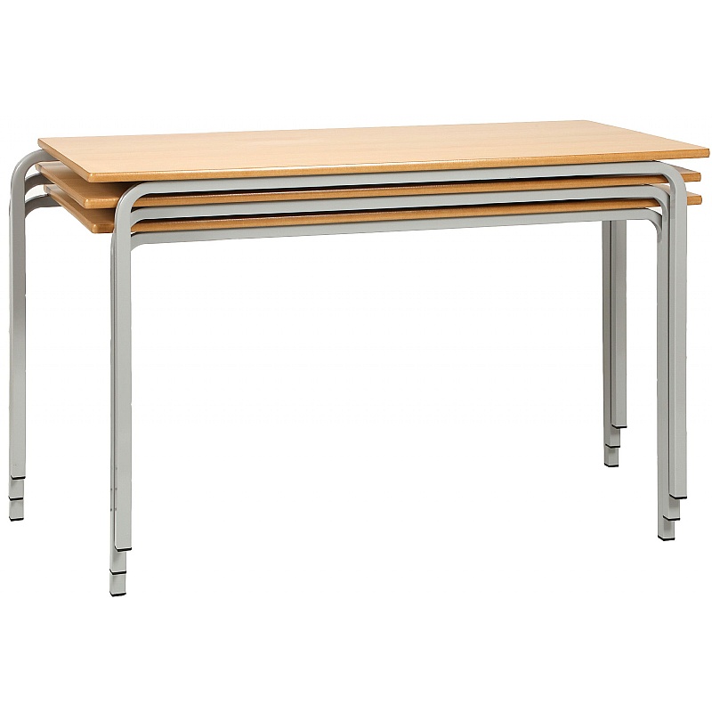 Academy Crush Bent Rectangular School Tables - School Furniture