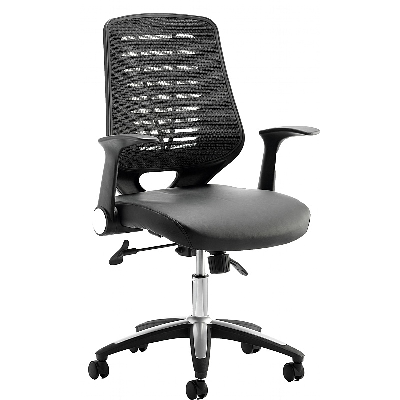Relay Bonded Leather Task Operator Chairs