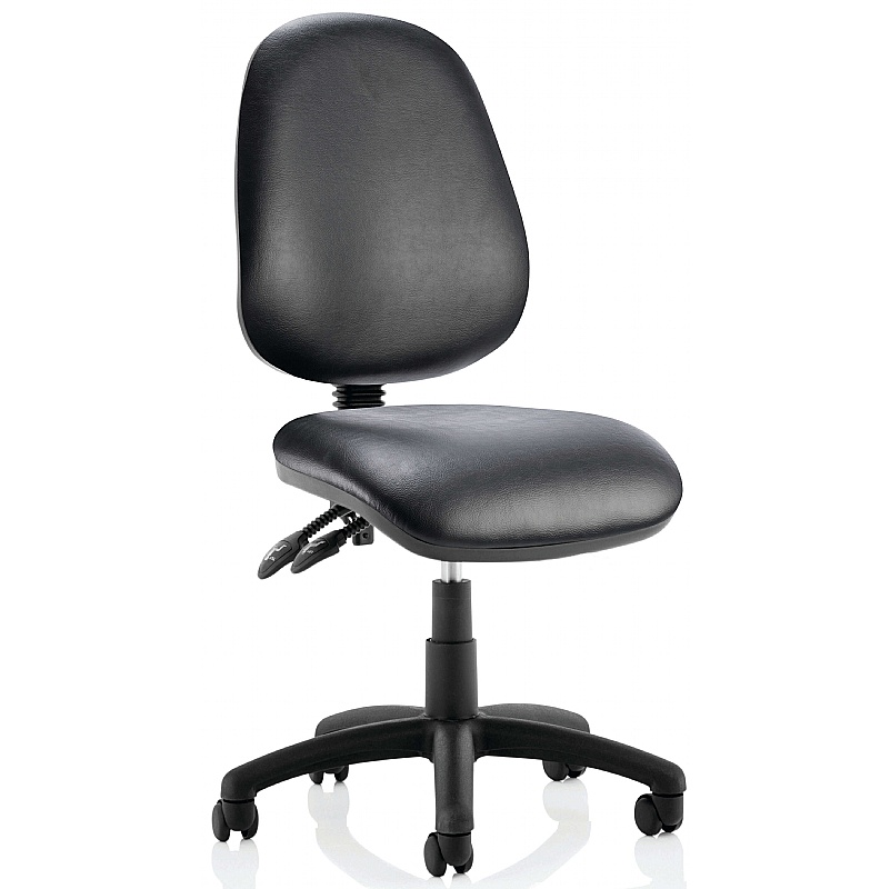 Eclipse Plus 2-Lever Bonded Leather Operator Chair