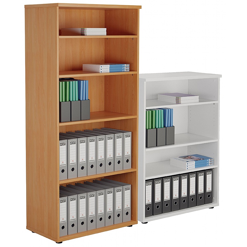 Office Essentials Wooden Office Bookcases