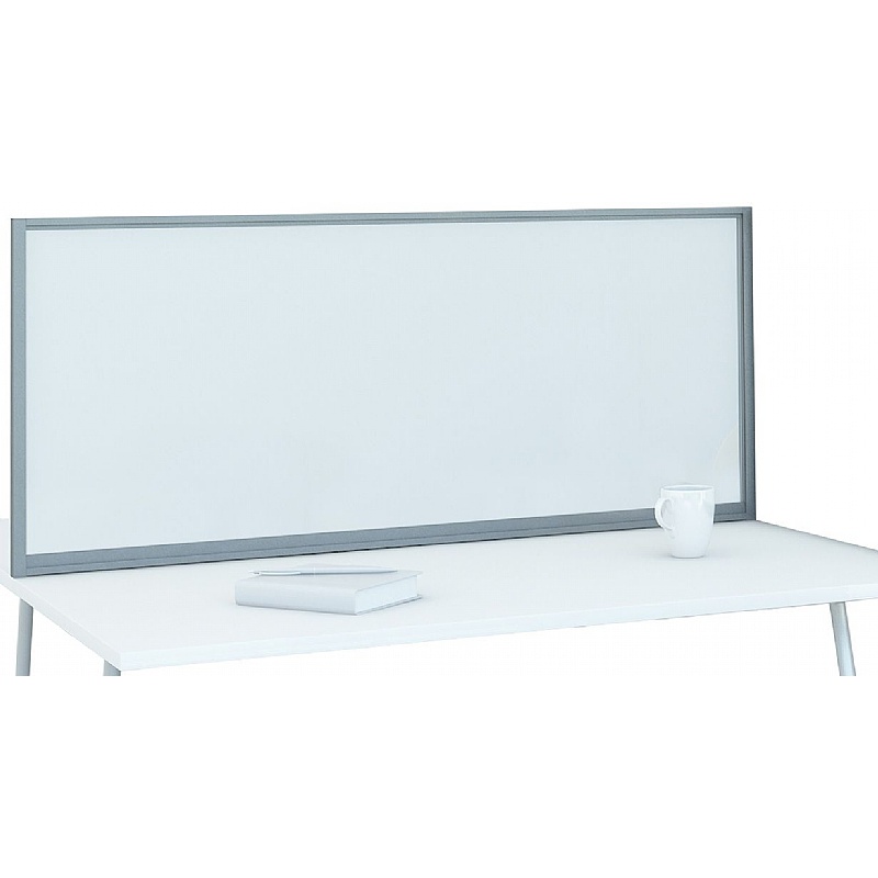 Compass Acrylic Desk Mounted Partition Screens - Office Accessories