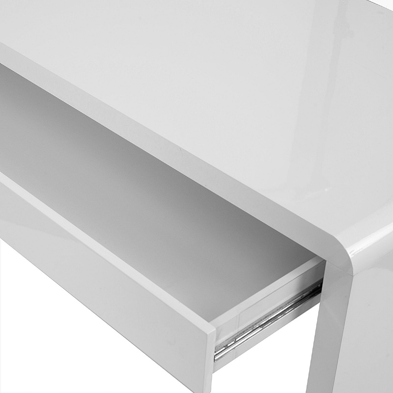 Nordic Compact High Gloss Home Office Desk from our Home Computer Desks