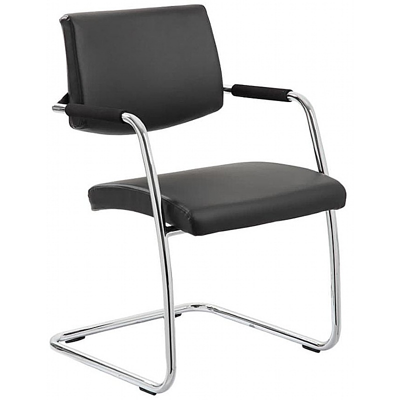 Havana Bonded Leather Visitor Chair