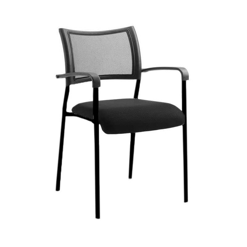 Brunswick Mesh Back Conference Chair with Arms