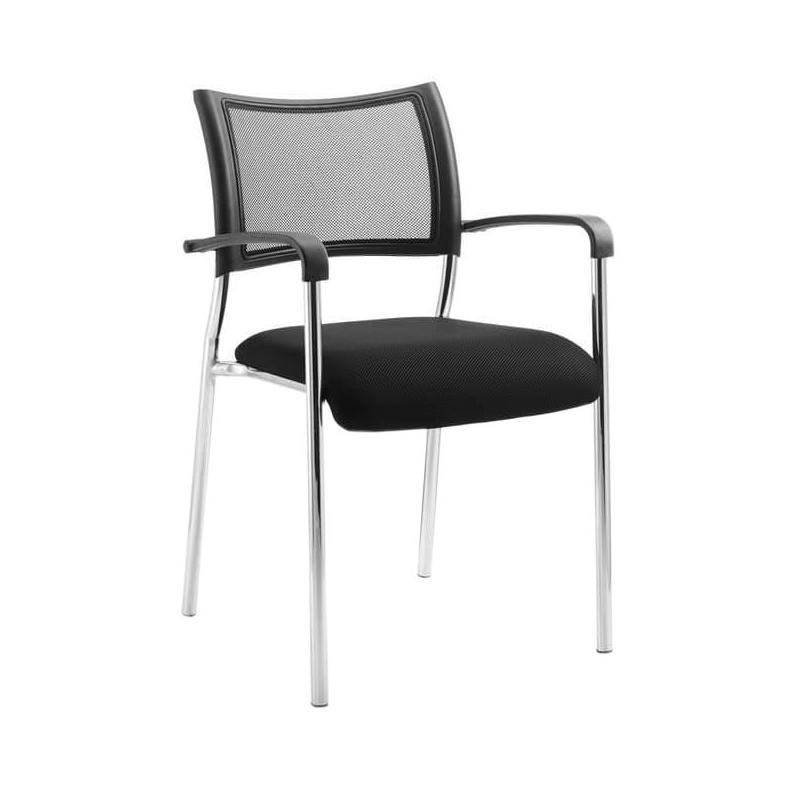 Brunswick Chrome Frame Mesh Back Conference Chair