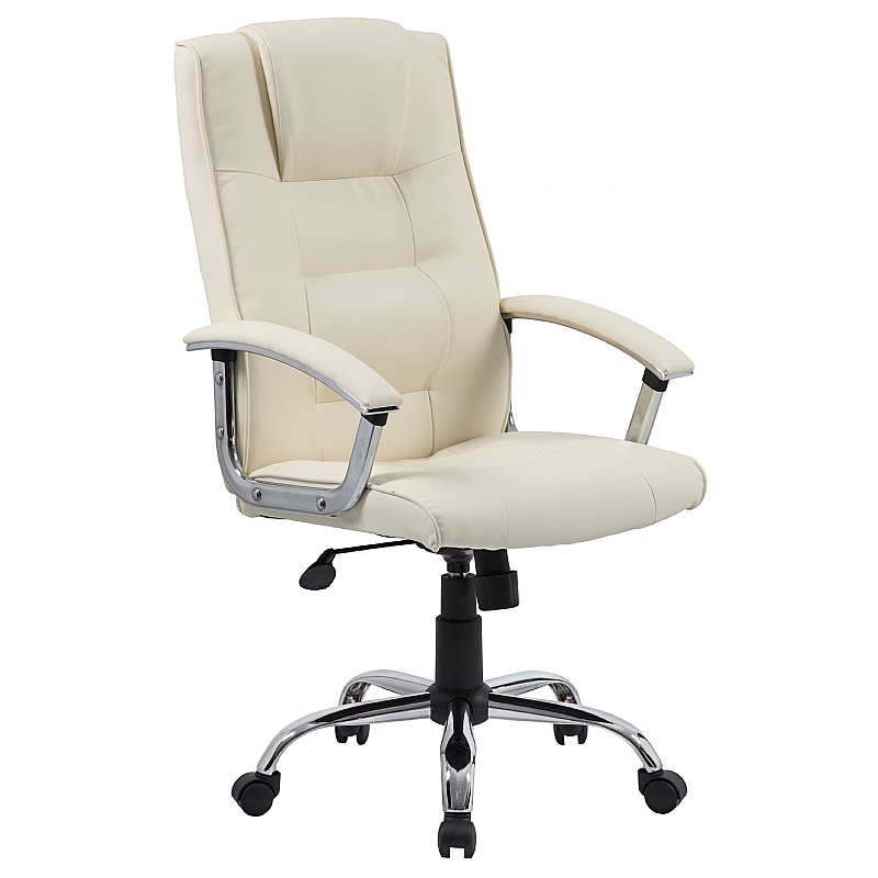 Oracle High Back Leather Faced Office Chairs