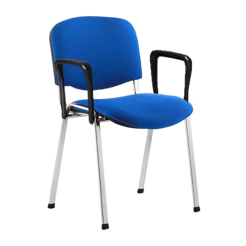 Iso Chrome Frame Conference Chair With Arms
