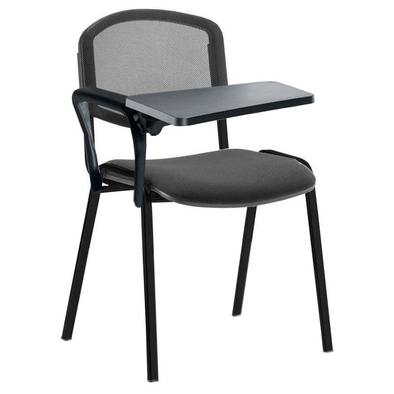 Iso Black Frame Mesh Back Conference Chair With Wr