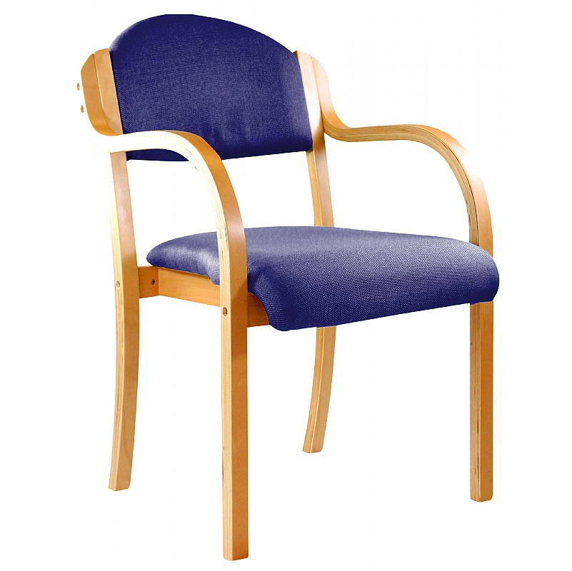 Tahara Wooden Frame Stacking Armchair