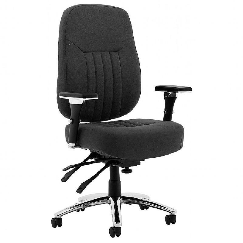 Barcelona Deluxe Fabric Task Operator Chairs