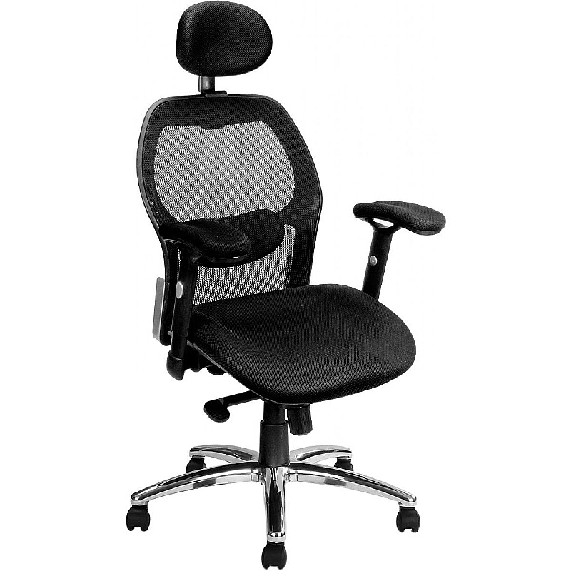 Hermes High Back Mesh Synchronous Executive Chair