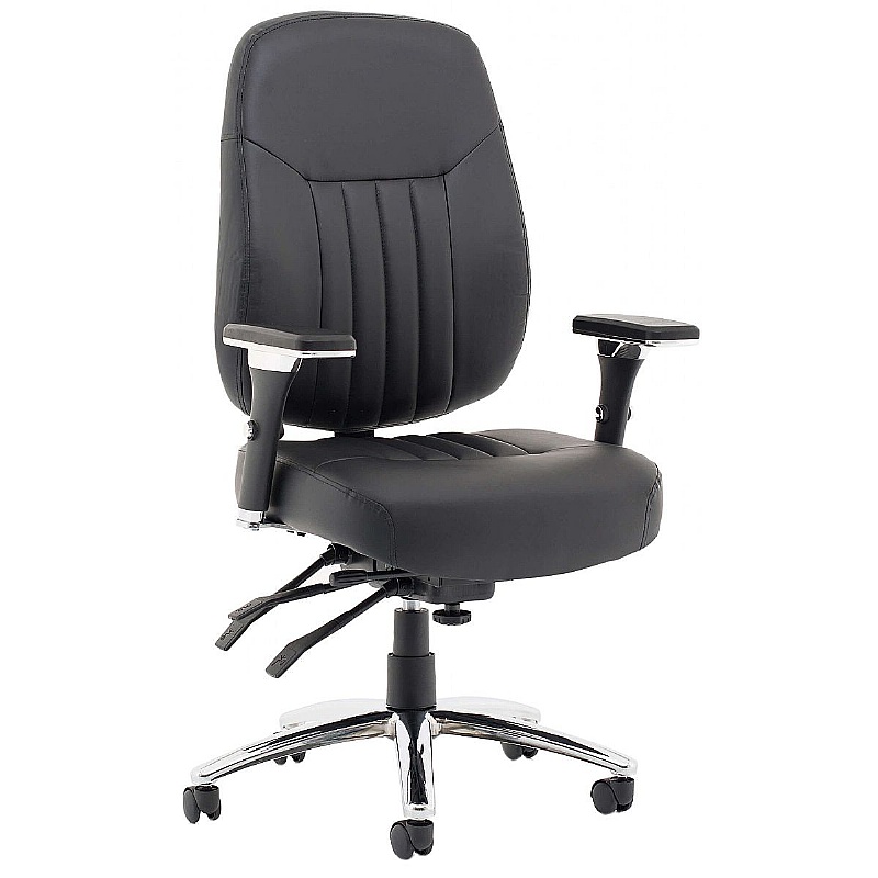 Barcelona Deluxe Leather Task Operator Chairs