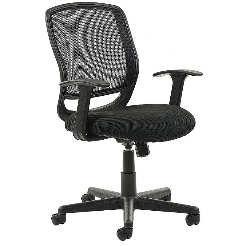 Mave Black Mesh Task Operator Chair