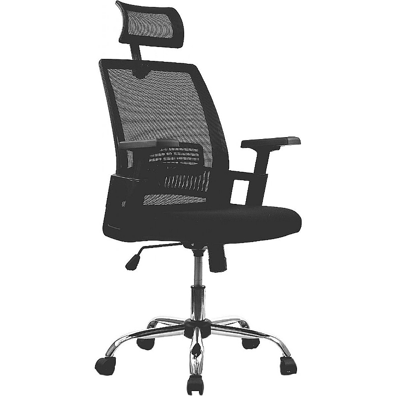 Alpha High Back Mesh Back Task Operator Chair