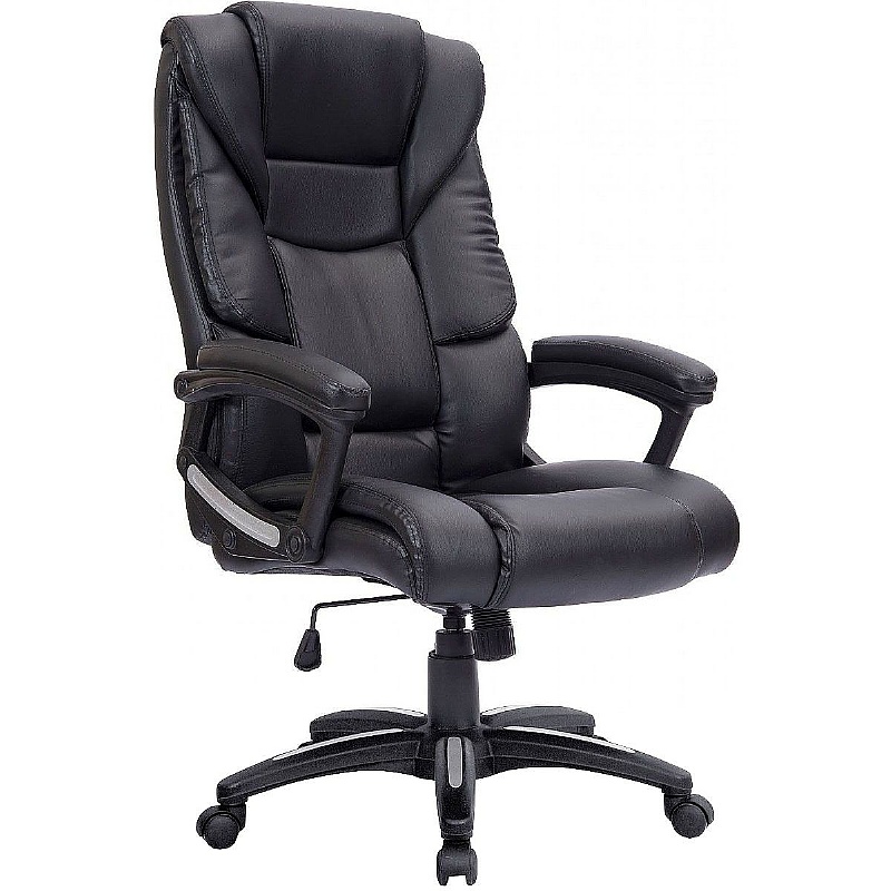 Titan Oversized High Back Leather Effect Executive