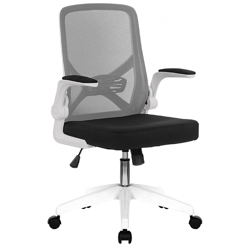 Oyster Folding Mesh Task Operator Chairs