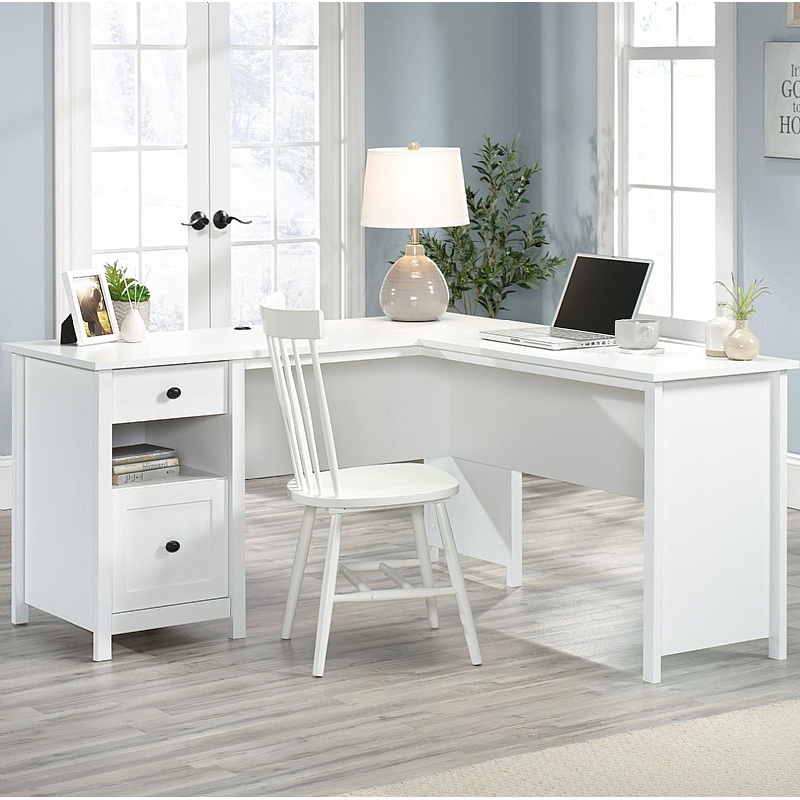 Teknik L-Shaped Home Office Desk