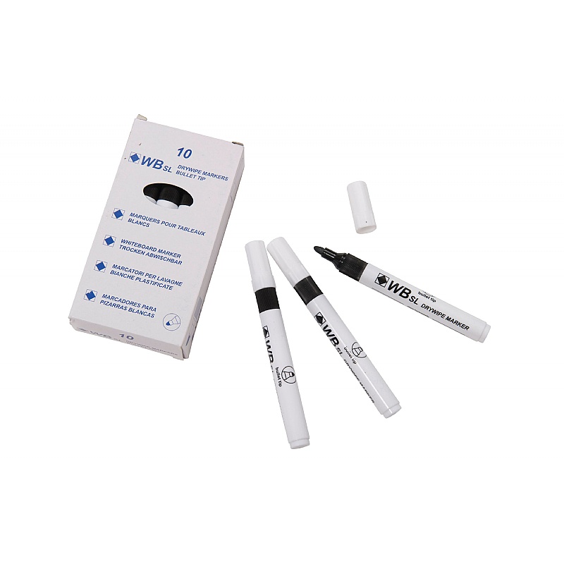 Junior Drywipe Whiteboard Marker Pens