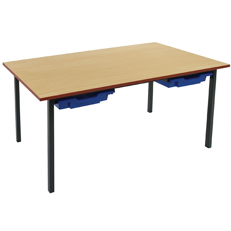 Academy MDF Edge School Tables With Trays - School Furniture