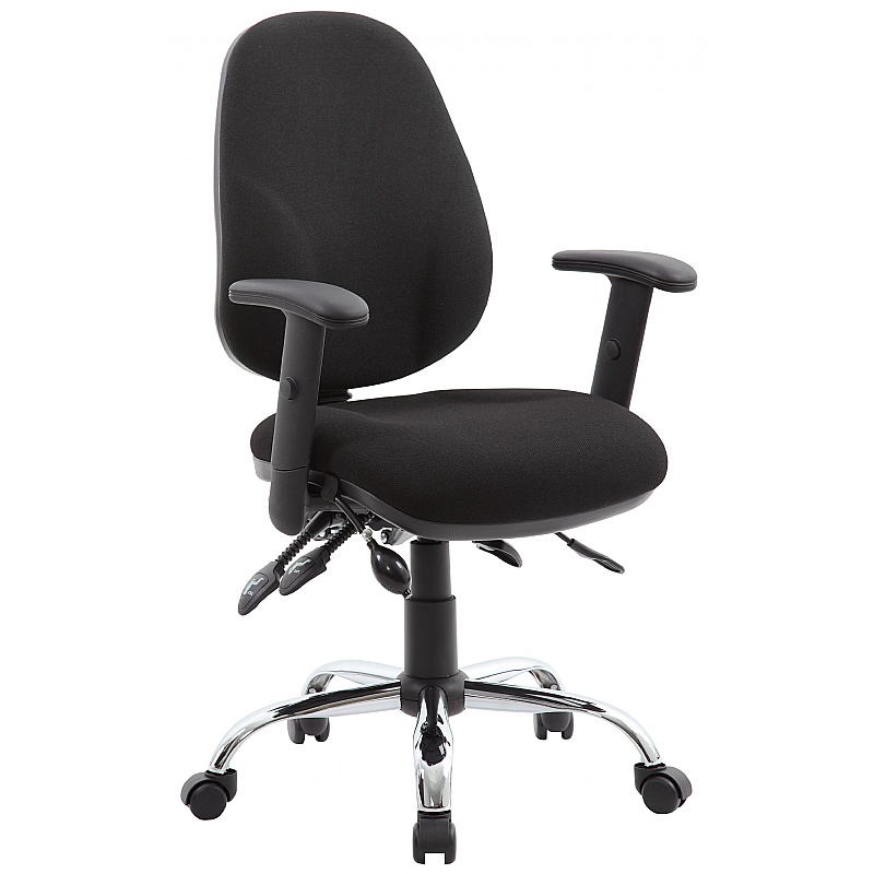 Ultimate 4-Lever Operator Chair - Office Chairs